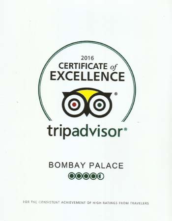 Trip Advisor 2016 Award of Exellence